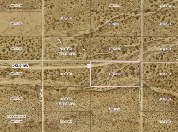 316-15-230 N IRONWOOD Drive, Dolan Springs, AZ 86441