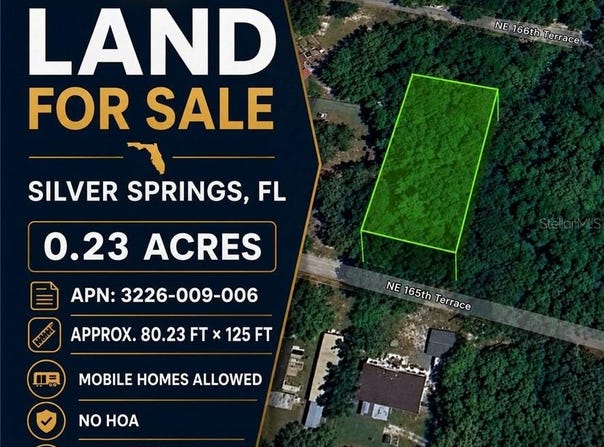165TH Street, Silver Springs, FL 34488