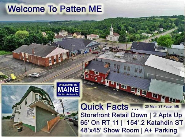 20 Main Street, Patten, ME 04765