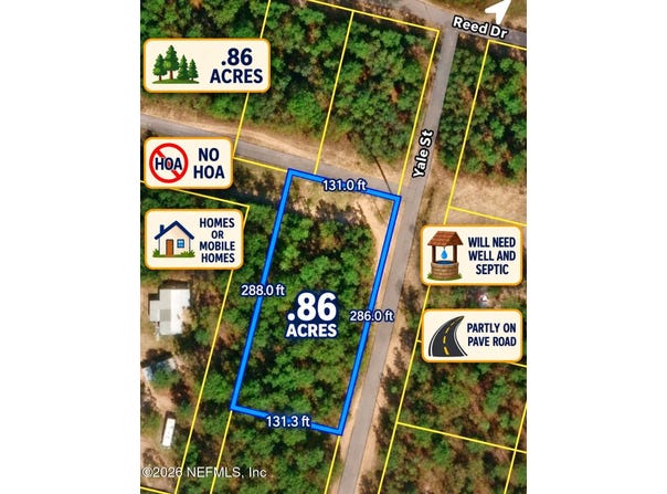 7244 YALE Street, Keystone Heights, FL 32656