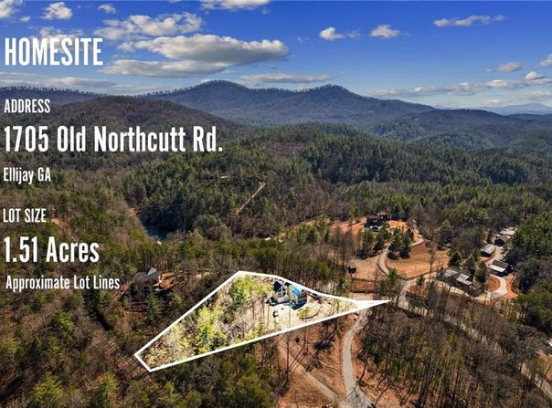 1705 Old Northcutt Road, Ellijay, GA 30540