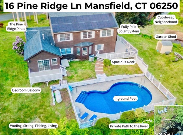 16 Pine Ridge Lane, Mansfield, CT 06250