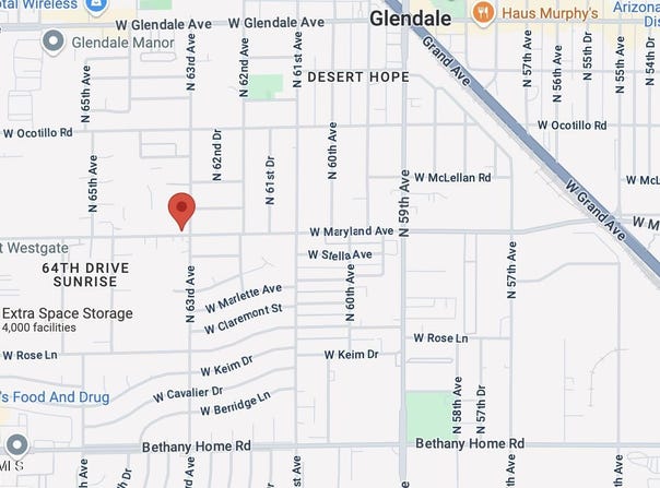 6306 W MARYLAND Avenue, Glendale, AZ 85301