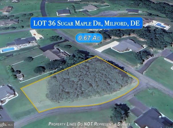 Lot 36 SUGAR MAPLE DRIVE, MILFORD, DE 19963