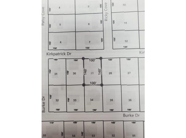 KIRKPATRICK Dr lot: 29, Ripley, TN 38063