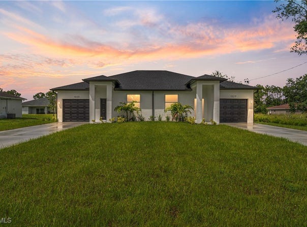 1025/1027 Meadow Road, Lehigh Acres, FL 33973