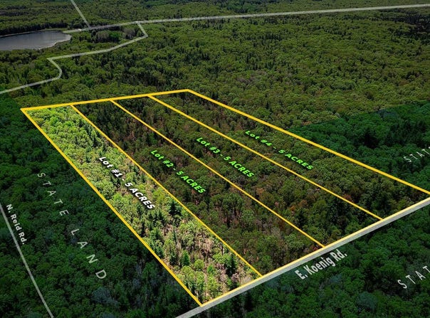 Lot 1 E Koenig Road, Free Soil, MI 49411