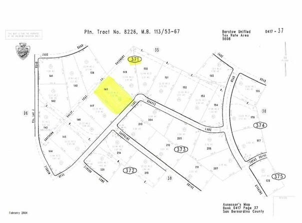 0 APN 041737108, Barstow, CA 92311