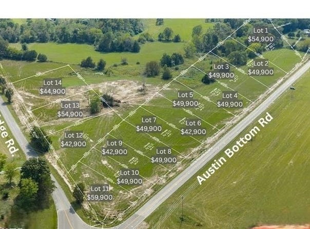 Austin Bottom Rd lot: 2, Baxter, TN 38544