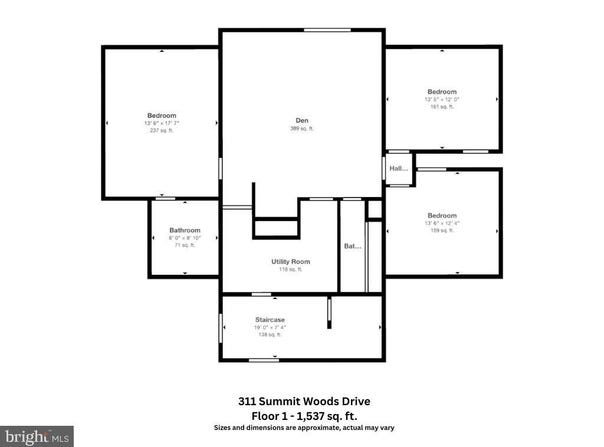 311 SUMMIT WOODS DRIVE, MC HENRY, MD 21541