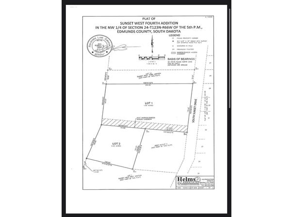 222 S Sunset Drive, Mina, SD 57451