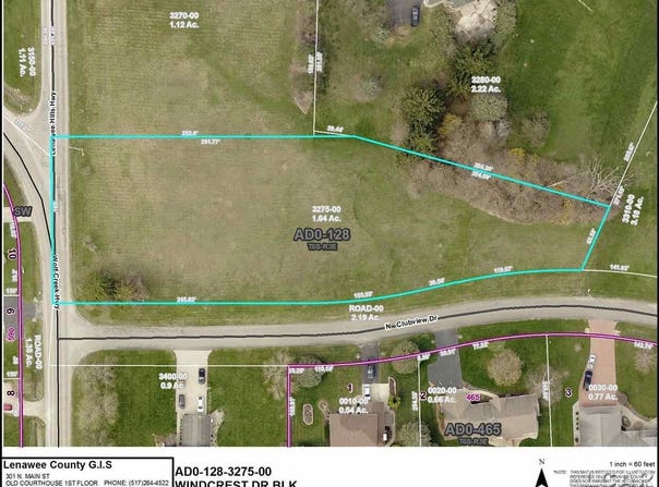 Windcrest Drive lot: B, Adrian, MI 49221
