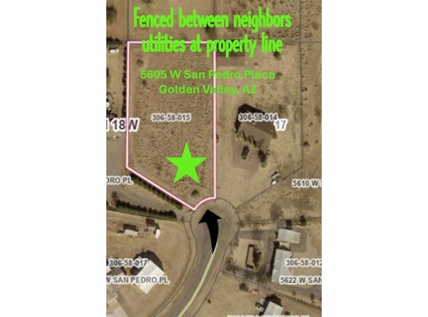 5605 W San Pedro Place, Golden Valley, AZ 86413