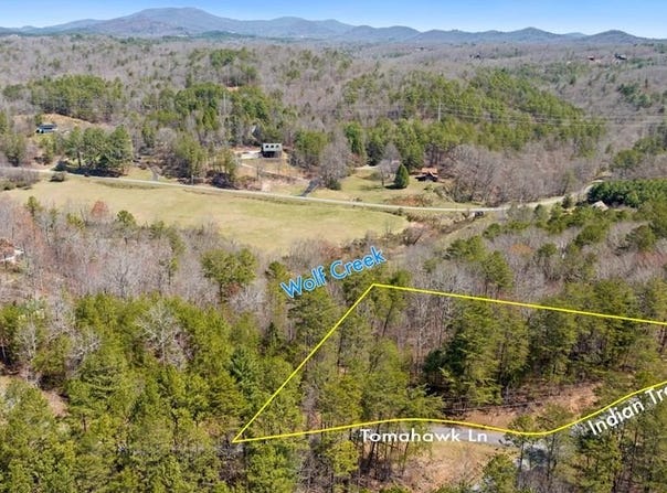 Lot 41 Tomahawk Lane, Mineral Bluff, GA 30559