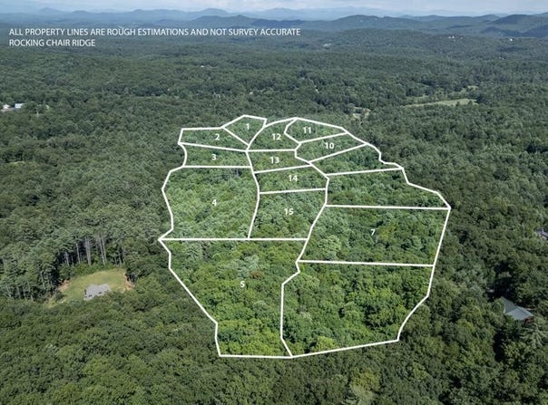 Lot 14 Rocking Chair Ridge, Mineral Bluff, GA 30559