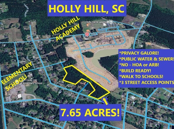 0 Lindstedt Lane, Holly Hill, SC 29059