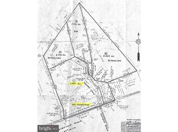 3631 FAIRFIELD ROAD, GETTYSBURG, PA 17325