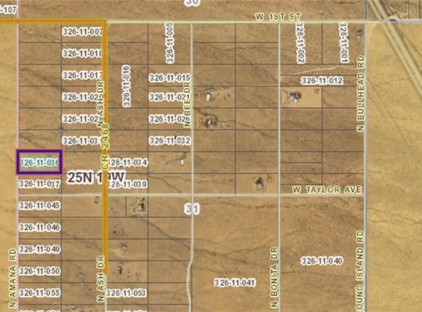 326-11-036 Amana Road, Dolan Springs, AZ 86441