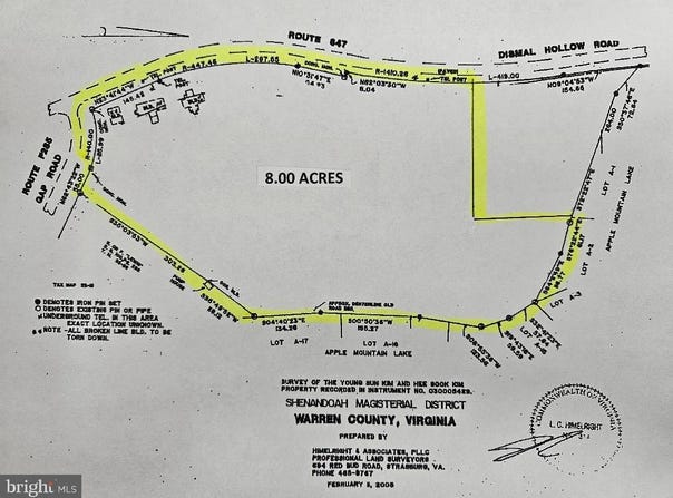 1743 & 1759 DISMAL HOLLOW RD, FRONT ROYAL, VA 22630