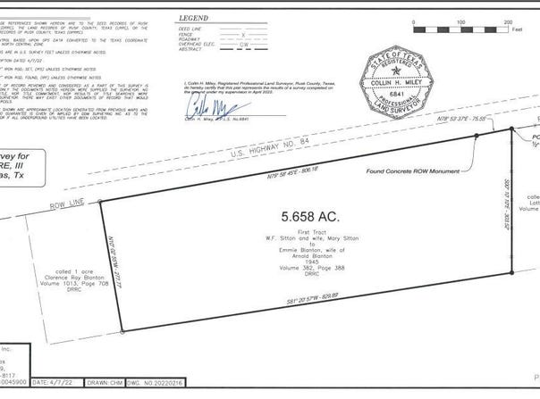 Tbd US84, Overton, TX 75684