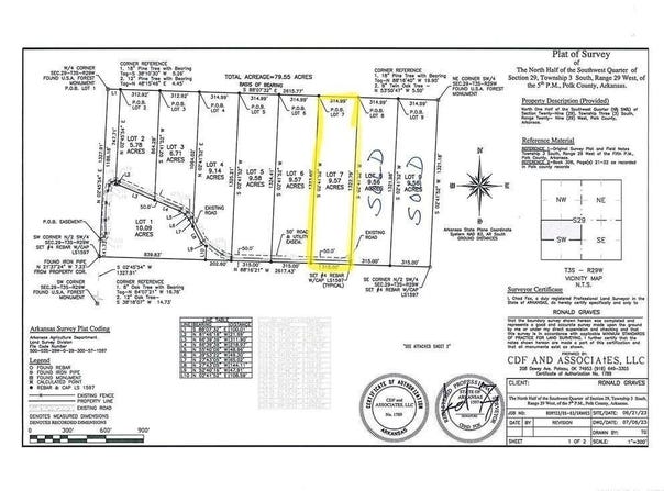 TBD Highway 375 East    ( Lot 7), Mena, AR 71953