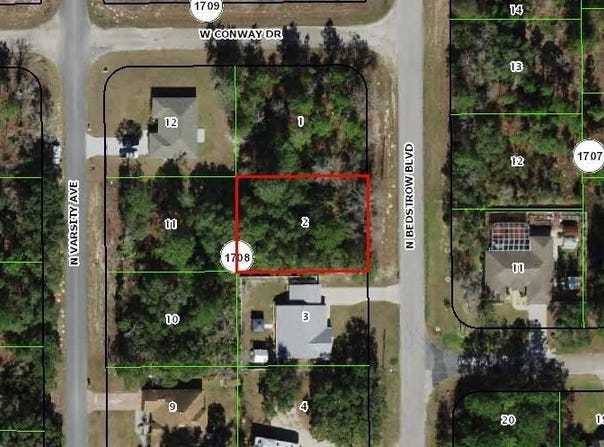 6691 N Bedstrow Blvd, Citrus Springs, FL 34434