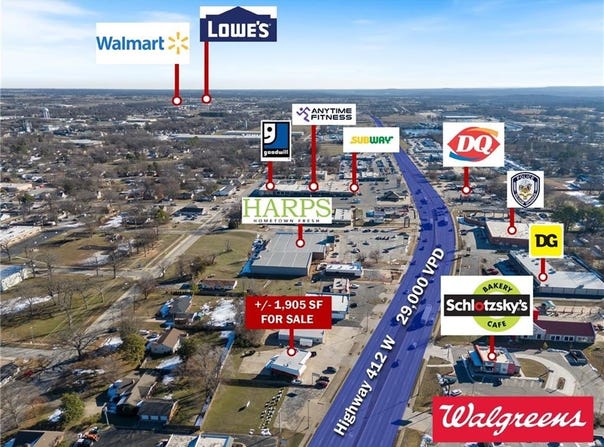 403  W US-412  HWY, Siloam Springs, AR 72761