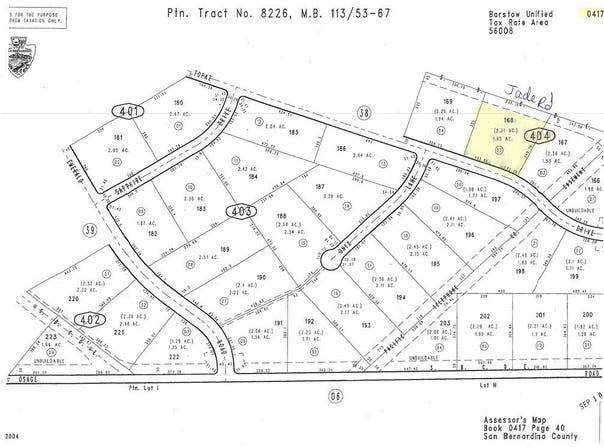 0 JADE ROAD, Barstow, CA 92311