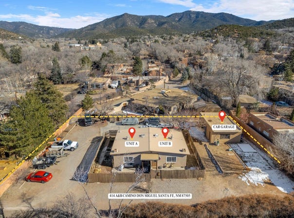 414 A and B Camino Don Miguel, Santa Fe, NM 87505