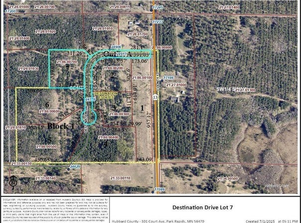 Tbd Lot 7 Destination Drive, Nevis, MN 56467