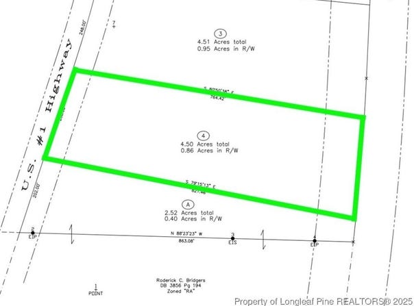 Us 1 Highway lot: 4, Vass, NC 28394