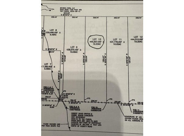 CR 2790 Lot 10, Guntown, MS 38849