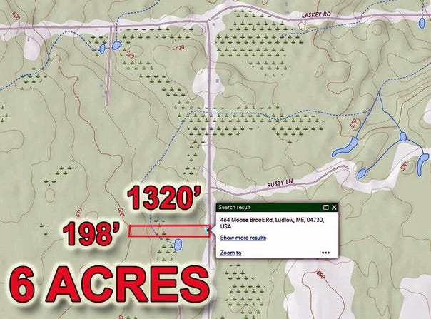 464 Moose Brook Road, Ludlow, ME 04730