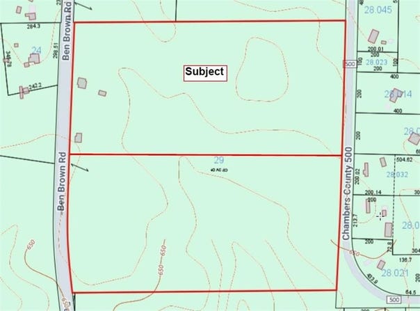 0 BEN BROWN ROAD, VALLEY, AL 36854