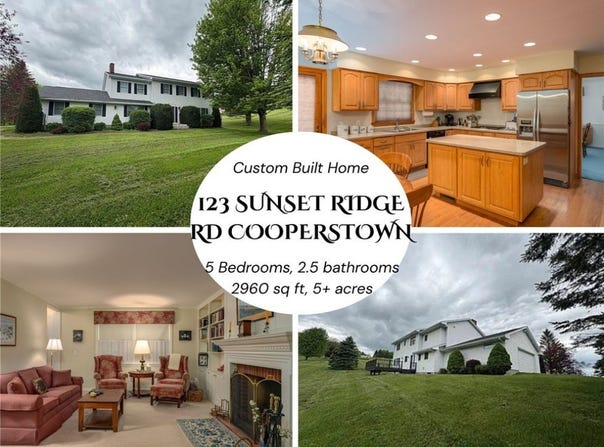 123 Sunset Ridge Road, Otsego, NY 13326
