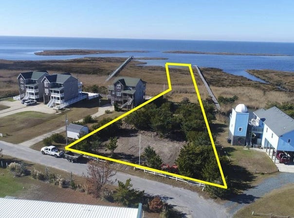 26174 W Vista Drive lot: 1, Waves, NC 27982