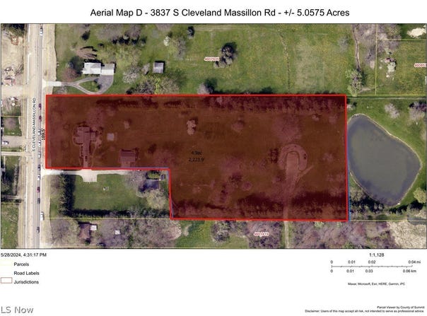 V/L 3837D S Cleveland Massillon Road, Norton, OH 44203