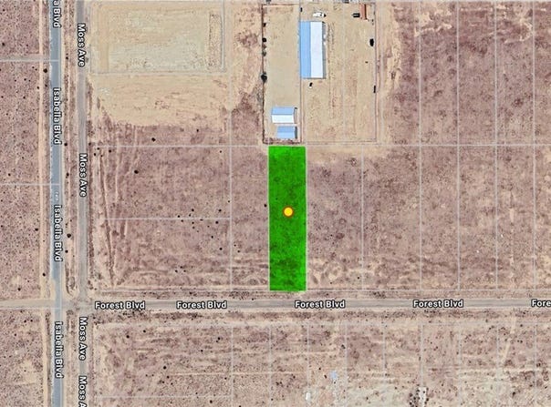 0 Forest Boulevard, California City, CA 93505