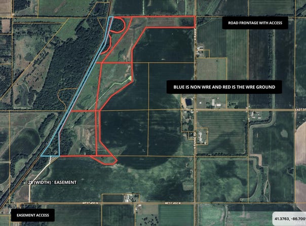 V/L Range Rd Rear, Hamlet, IN 46532