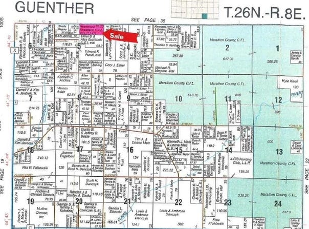 Near BUCHKOSKI LANE, Mosinee, WI 54455
