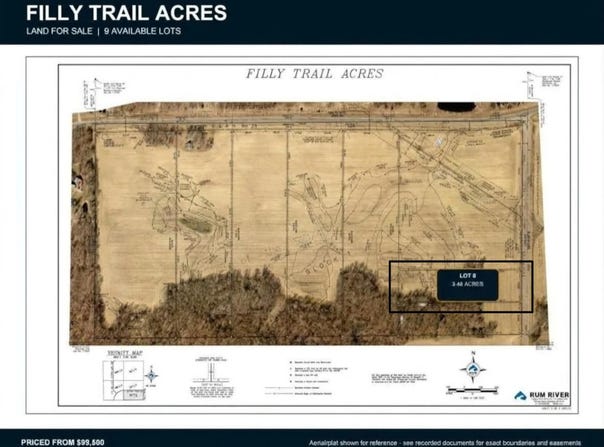Filly Trail lot: 8, Becker, MN 55308