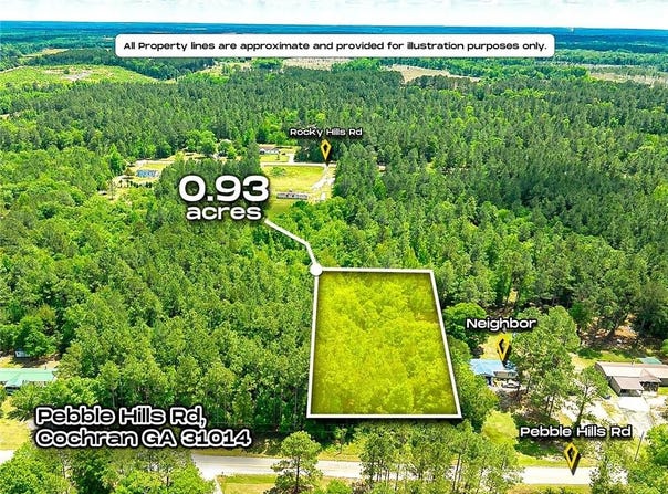 0 Pebble Hills Road, Cochran, GA 31014
