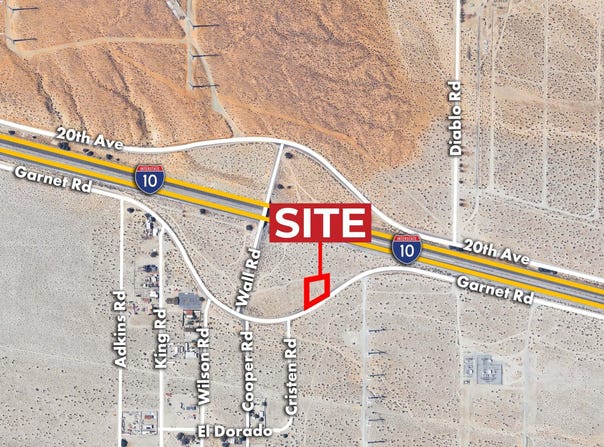 Wall Rd, Palm Springs, CA 92258