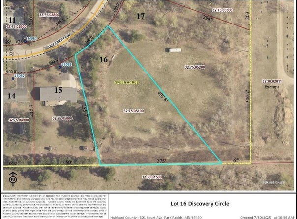 Lot 16 Discovery Circle, Park Rapids, MN 56470