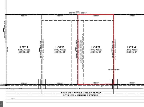 VINES CREEK Road lot: 3, DAGSBORO, DE 19939