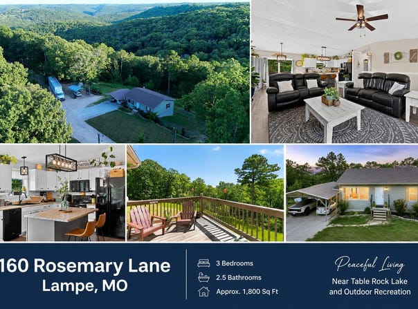 160 Rosemary Lane, Lampe, MO 65681