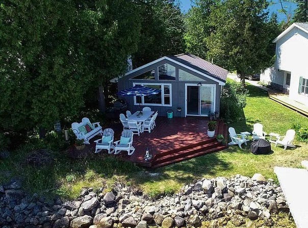 4614 Hopkins Lane, Kewadin, MI 49648