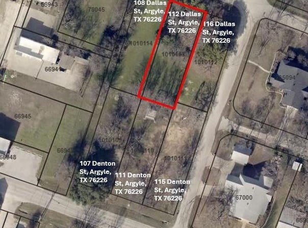 112 E Dallas Street, Argyle, TX 76226