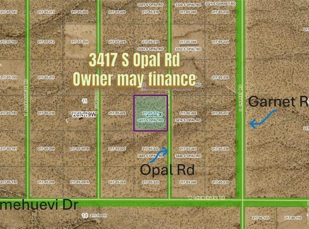 3417 S Opal Road, Golden Valley, AZ 86413
