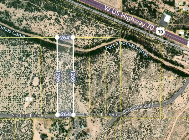 TBD W Hinton Road, Fort Thomas, AZ 85536